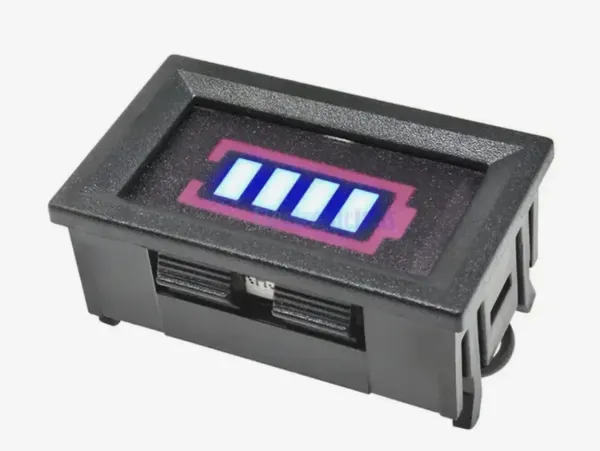 Індикатор ємності літієвої батареї 2S 8В з корпусом, вимірювач заряду батареї