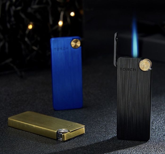 Турбо-зажигалка Koji "Torch Blue Line"