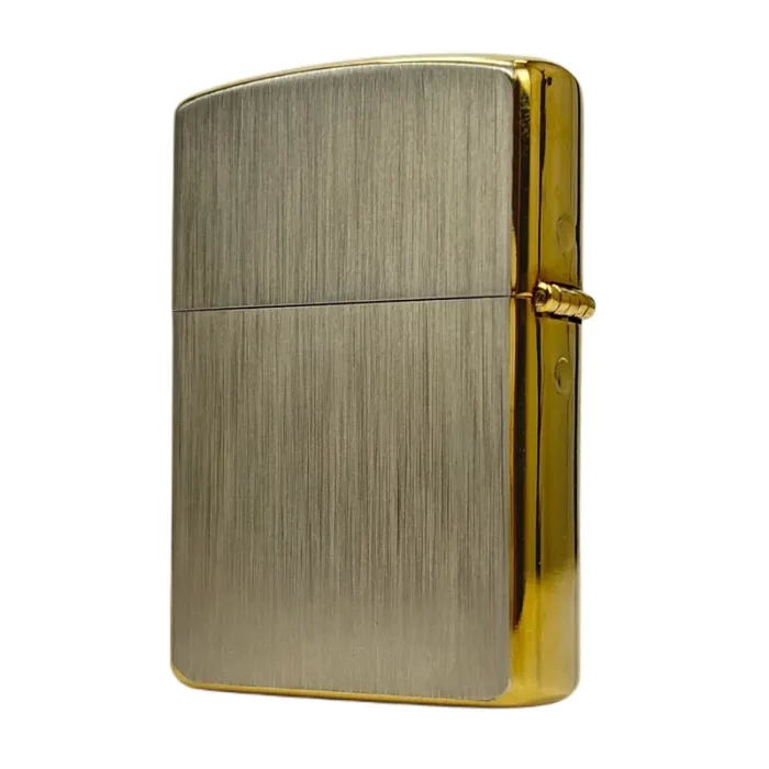 Бензинова запальничка Zorro Ultimate Justice Limited Edition, Brushed Gold/Silver