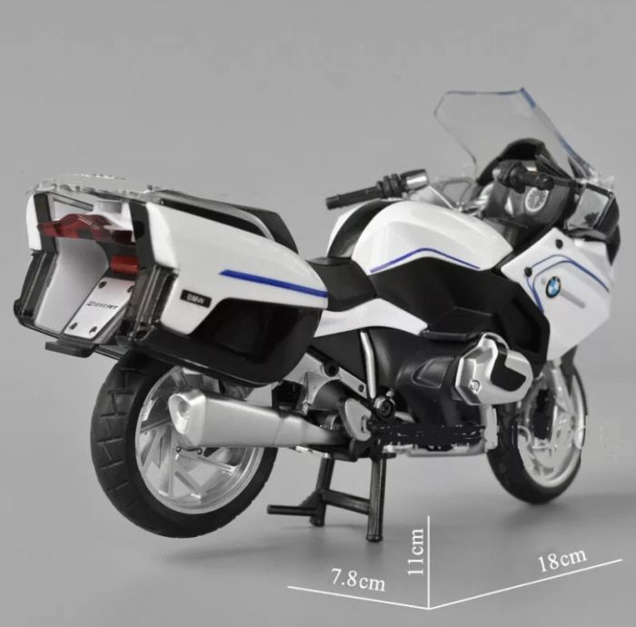 Коллекционная масштабная модель мотоцикла BMW R1250 RT (1:12) - Белый