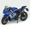 Коллекционная масштабная модель мотоцикла Suzuki GSX-R1000 (1:12) - Синий металлик