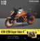 Масштабная модель мотоцикла KTM 1290 Super Duke R (1:12)