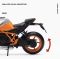 Масштабная модель мотоцикла KTM 1290 Super Duke R (1:12)