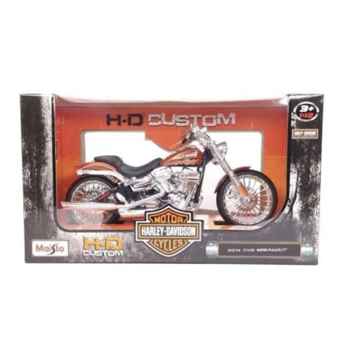 Коллекционная модель мотоцикла Harley-Davidson 2014 CVO Breakout (Maisto, 1:12)