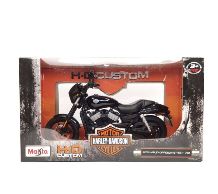 Масштабная модель мотоцикла Maisto Harley-Davidson Street 750 (2015) - 1:12