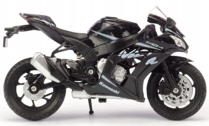 Коллекционная модель мотоцикла Welly 2017 Kawasaki Ninja ZX-10RR (1:18)