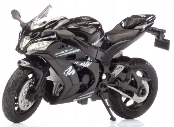 Коллекционная модель мотоцикла Welly 2017 Kawasaki Ninja ZX-10RR (1:18)