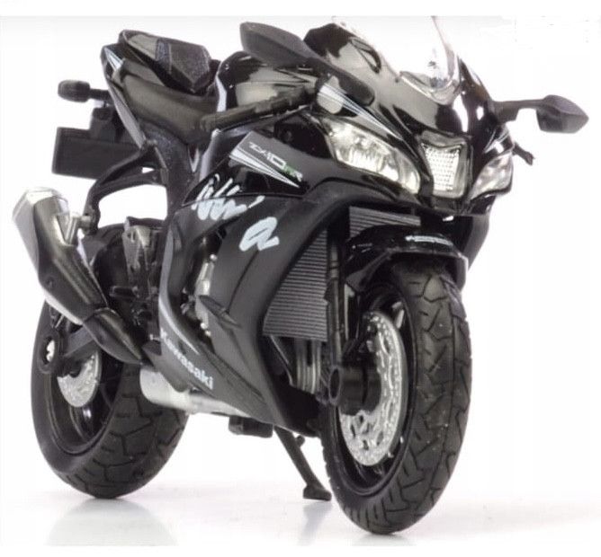 Коллекционная модель мотоцикла Welly 2017 Kawasaki Ninja ZX-10RR (1:18)