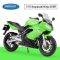Коллекционная модель мотоцикла Welly Kawasaki Ninja 650R (Масштаб 1/10)