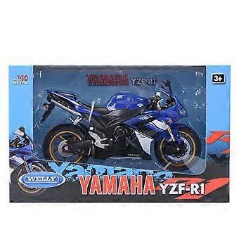 Коллекционная модель мотоцикла Yamaha YZF-R1 (Welly, 1/10)