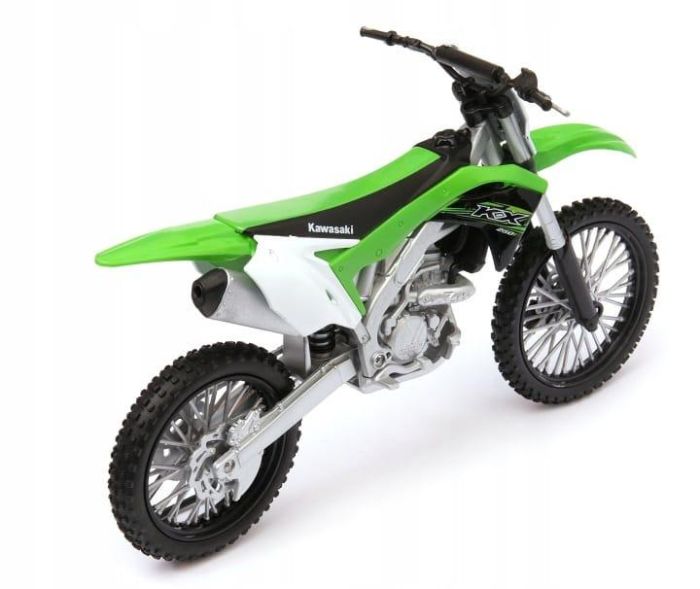 Коллекционная масштабная модель мотоцикла Kawasaki KX 250F (1:10)