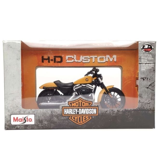 Коллекционная модель мотоцикла Harley-Davidson 2014 Sportster Iron 883 (1:18)