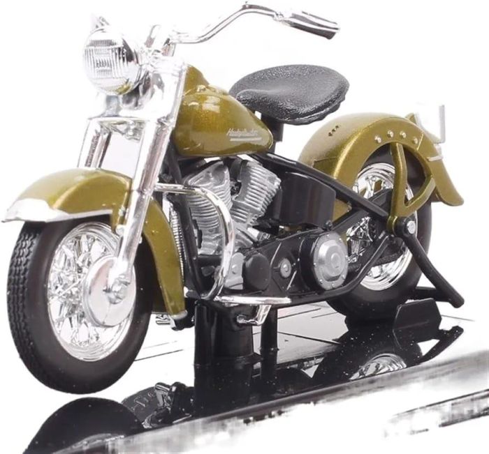 Коллекционная модель мотоцикла Harley-Davidson 1953 74FL Hydra-Glide (1:18) от Maisto