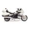 Коллекционная модель мотоцикла Honda Gold Wing - Масштаб 1:12 (Welly) цвет белый