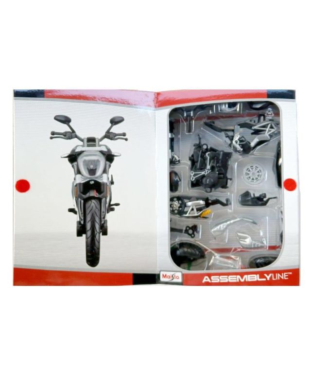 Сборный набор мотоцикла Ducati XDiavel S (1:12) от Maisto – серия Assembly Line