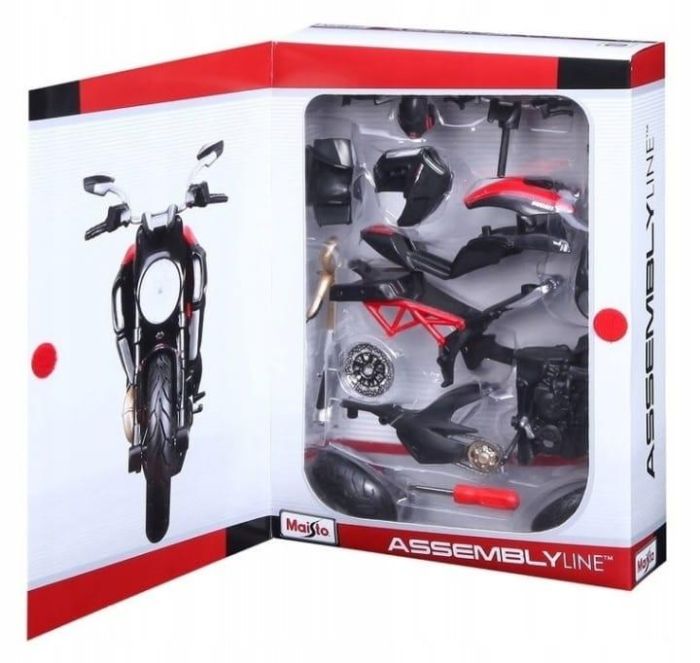 Сборная модель мотоцикла Maisto Ducati Diavel Carbon (масштаб 1:12)