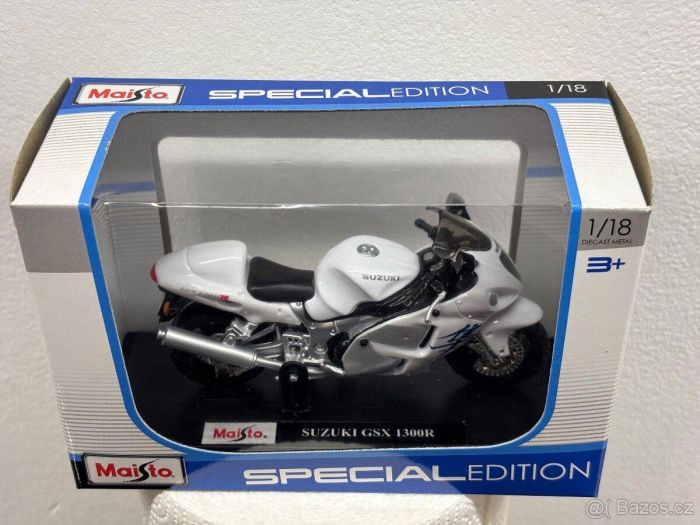 Масштабная модель мотоцикла Suzuki GSX 1300R Hayabusa (1:18) от Maisto