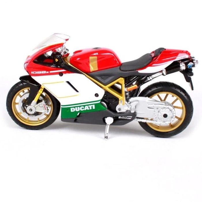 Коллекционная модель мотоцикла Maisto Ducati 1098 S Tricolore (1:18)