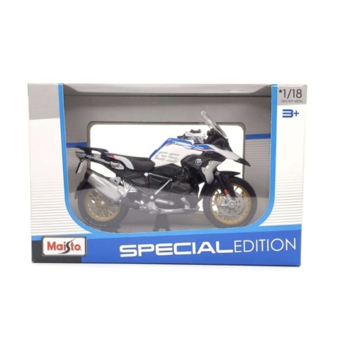 Коллекционная модель мотоцикла BMW R1250 GS (Maisto) - Масштаб 1:18