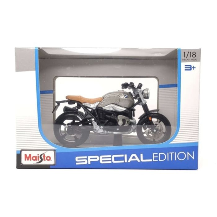 Коллекционная модель мотоцикла BMW R nineT Scrambler - Классика в масштабе 1:18