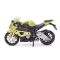 Коллекционная модель мотоцикла BMW S1000RR - Масштаб 1:18 (Maisto Special Edition) золотисто-зеленый металлик