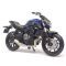 Коллекционная модель мотоцикла Yamaha MT-07 (2018) - Maisto 1:18 Special Edition Blue с матовыми черными деталями