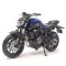 Коллекционная модель мотоцикла Yamaha MT-07 (2018) - Maisto 1:18 Special Edition Blue с матовыми черными деталями