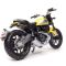 Коллекционная модель мотоцикла Ducati Scrambler Icon (Maisto, 1:18) ярко-желтый