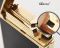 Элитная газовая зажигалка Derui R-09 Classic Black & Gold с фирменным кликом