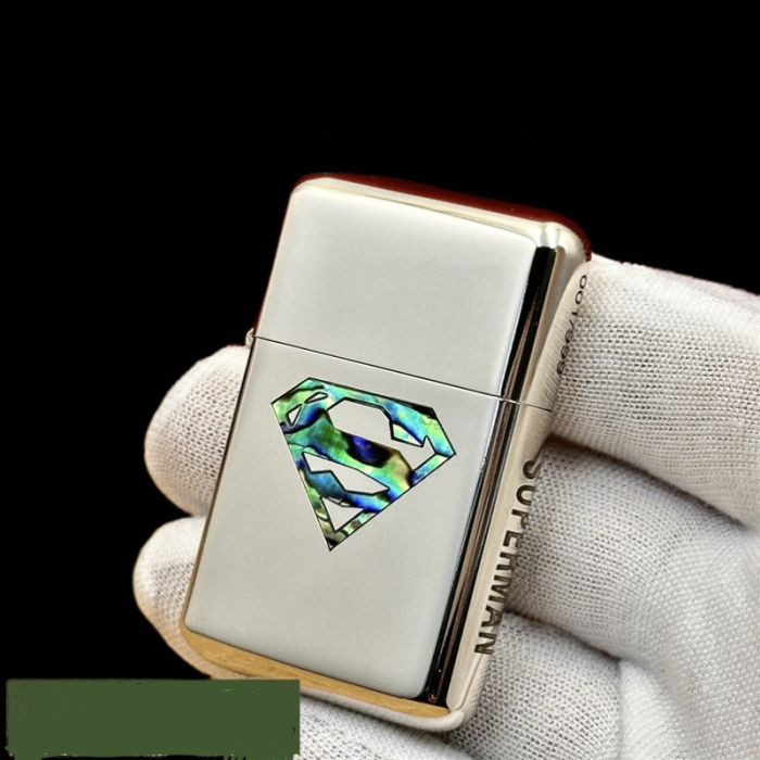 Эксклюзивная бензиновая зажигалка Zorro "Superman" Limited Edition (Модель 790)