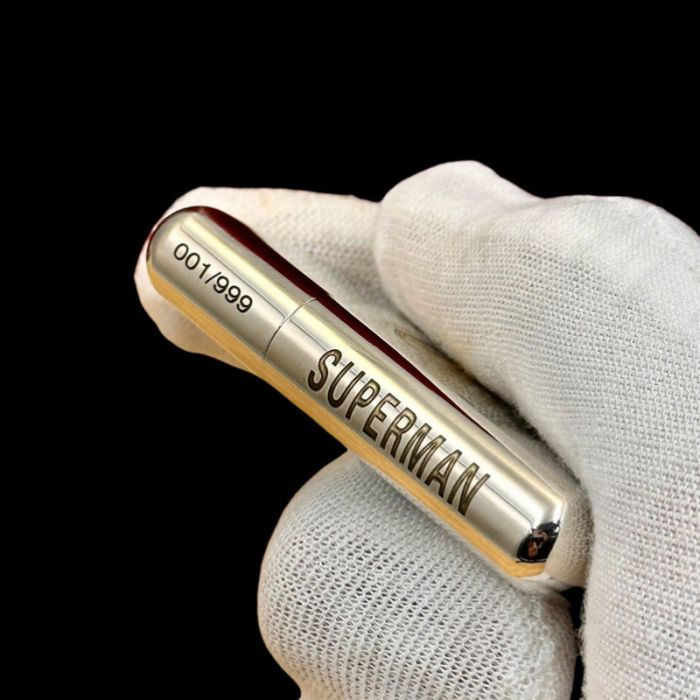 Эксклюзивная бензиновая зажигалка Zorro "Superman" Limited Edition (Модель 790)