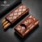 Кожаный футляр (хамидор) для 3-х сигар Cigarloong с гильотиной - Коричневый