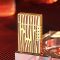 Элегантная газовая зажигалка Classic Lighter с фирменным кликом (Red/Gold)